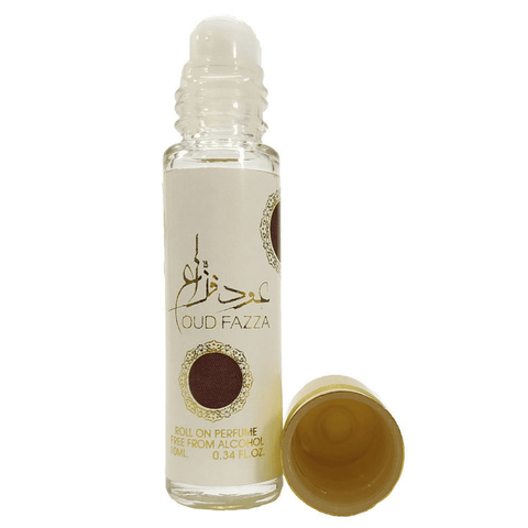Oud Fazza Perfume Oil (PACK OF 3) - 10ML (0.34oz) by Ard Al Zaafaran - Intense oud