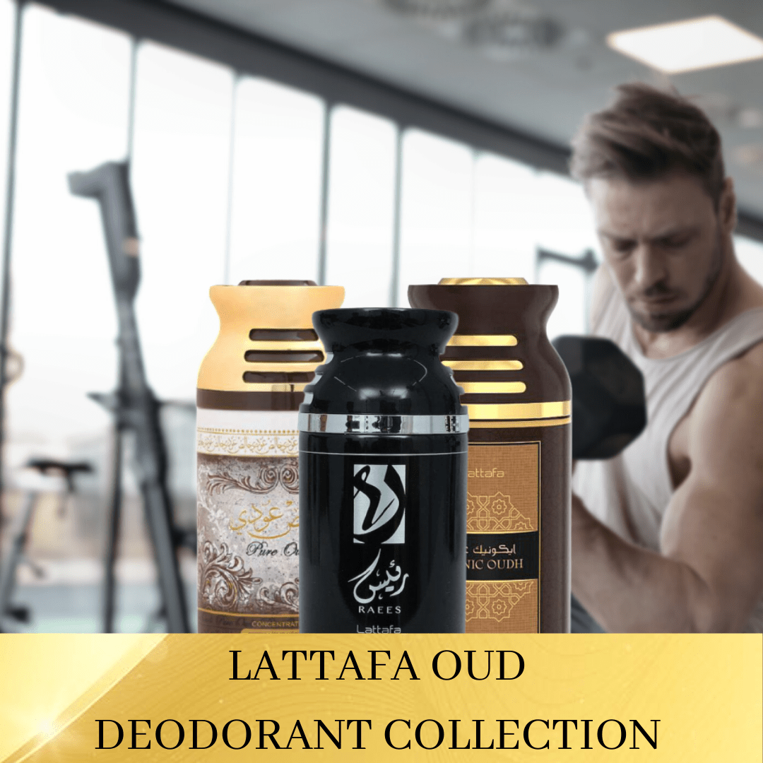 Lattafa Oud 250ml Men Deo Collection-Pure Oudi, Raaes, Iconic Oudh - Intense oud