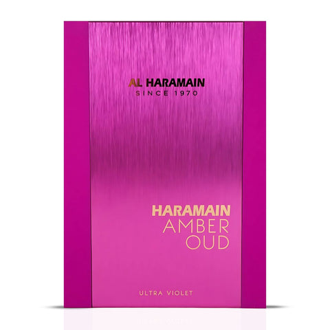 Amber Oud Ultra Violet Eau De Parfum Spray 120ML (4.0 OZ) By Al Haramain | A Mesmerizing Fusion Of Opulent Florals, Tantalizing Spice & Woody Warmth For An Alluring Finish. - Intense Oud