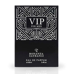 VIP for Men EDP Spray 100ML (3.4OZ) by Bonanza Satrangi | Long Lasting, Refreshing, Floral, Oudy, Musky, Luxurious Fragrances. - Intense Oud