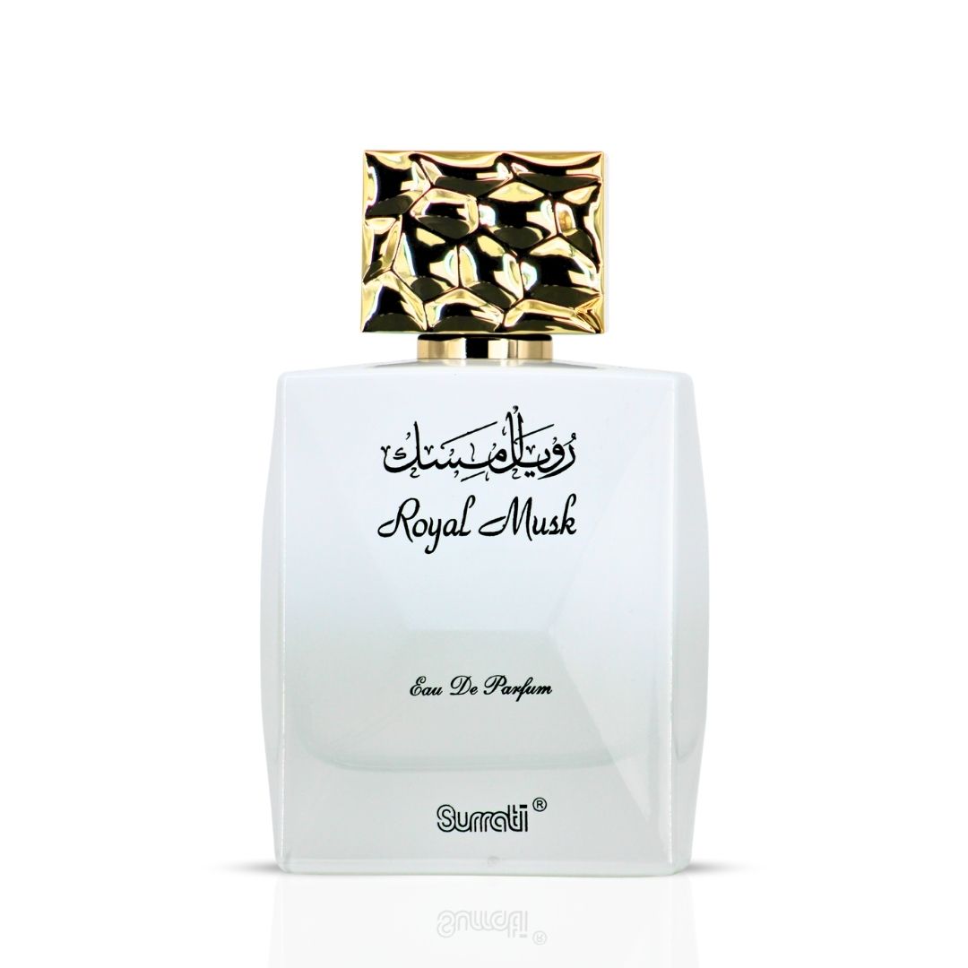 AUCTION Royal Musk Eau de Parfum Spray 100ml (3.4 oz) by Surrati (Velvet Pouch)