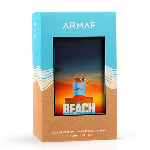 Beach Party Eau de Parfum Spray 100ml (3.4 oz) by Armaf | Where The Ocean Meets Exotic Luxury - Intense Oud