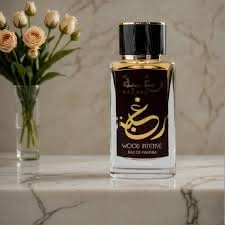 AUCTION Raghba Woody Intense EDP - 100ML (3.4oz) by Lattafa (Velvet Pouch)
