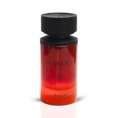 Nardo Red Eau De Parfum Spray 100 ML (3.4 OZ) by RAVE | A Versatile Blend of Aromatic Freshness, Floral Elegance & Woody Warmth.