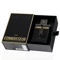 Connoisseur Man Eau de Parfum Spray 100ml (3.4 oz) by Armaf | Crisp Green Apple & Ginger Spark Warmed by Smoky Woods - Intense Oud