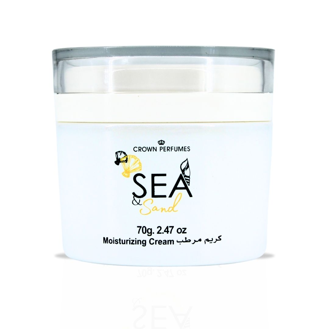 Sea & Sand Moisturizing Cream 70GMS By Al Rehab | Extra Nourishing, Smoothing, Replenishes Dry Skin, Exquisite Fragrance. - Intense Oud