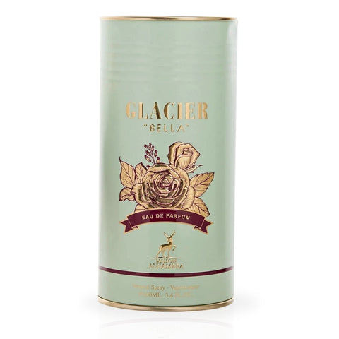 Glacier Bella Eau De Parfum Spray 100ML (3.4 OZ) by Maison Alhambra | Capture Hearts With This Delicate Scent. - Intense Oud