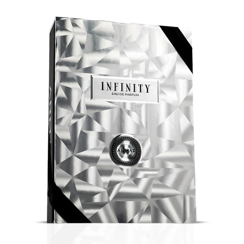 Infinity Eau de Parfum Spray 105ml (3.6 oz) by Armaf | Sparkling Citrus, Spiced Apple & Woods - Intense Oud
