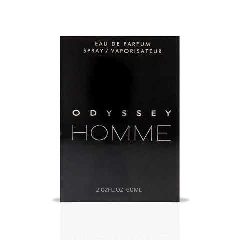 Odyssey Homme Black EDP Spray 60ML (2.02 OZ) by Armaf | A Luxurious, Creamy Blend Of Vanilla, Spices, And Sensual Florals. - Intense Oud