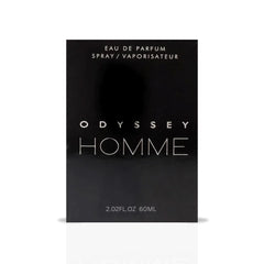 Odyssey Homme Black EDP Spray 60ML (2.02 OZ) by Armaf | A Luxurious, Creamy Blend Of Vanilla, Spices, And Sensual Florals. - Intense Oud