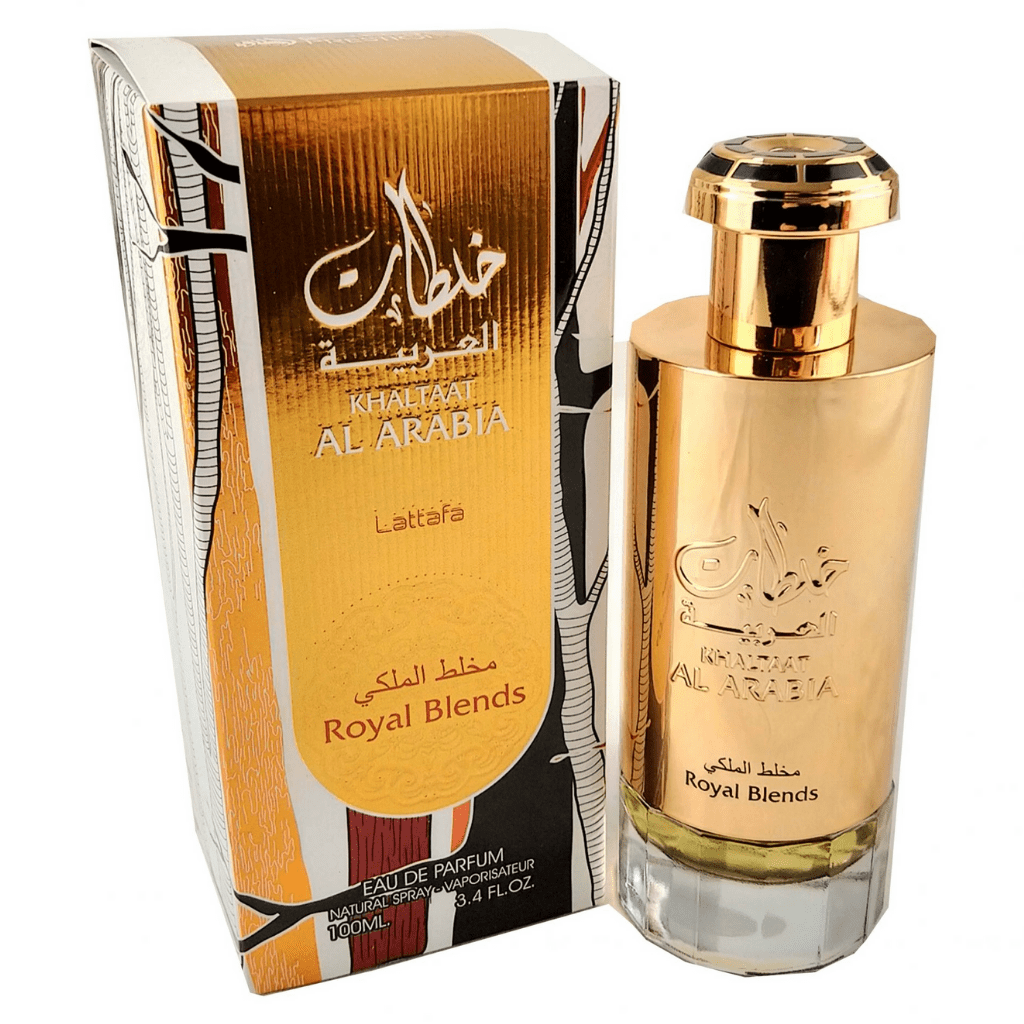 Khaltaat Al Arabia Royal Blend EDP - 100ML(3.4 oz) by Lattafa - Intense oud