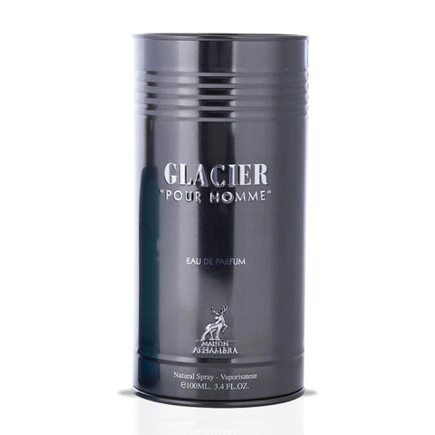 Glacier Pour Homme Eau De Parfum Spray 100ML (3.4 OZ) By Maison Alhambra | Long Lasting, Fresh, Spicy, Luxurious Fragrance. - Intense Oud