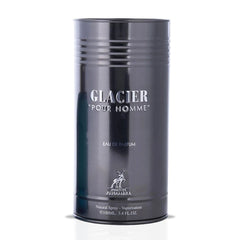 Glacier Pour Homme Eau De Parfum Spray 100ML (3.4 OZ) By Maison Alhambra | Long Lasting, Fresh, Spicy, Luxurious Fragrance. - Intense Oud