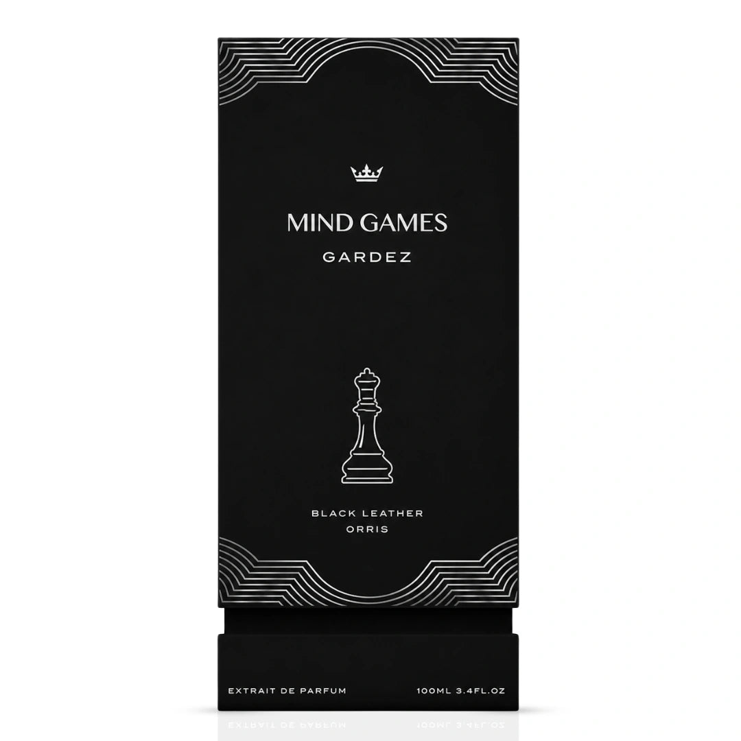 Mind Games Gardez Extrait de Parfum 100ml bottle, elegant EDP with sleek design, showcasing the luxurious fragrance packaging.