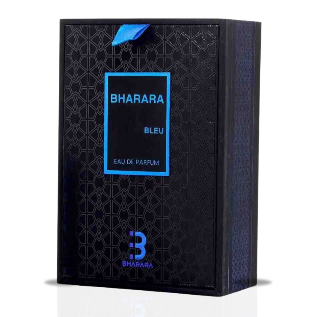 Bharara Bleu Pour Homme EDP Spray 100ML (3.4 OZ) By BHARARA | Fresh Citrus Meets Sweet Berries. - Intense Oud