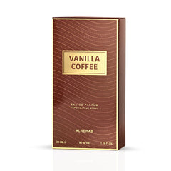 Vanilla Coffee Eau De Parfum Spray 35ML (1.18 OZ) By Al Rehab | A Soothing Blend Of Lavender, Vanilla, & Honey With A Smoky Tobaco finish. - Intense Oud