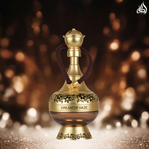 Bundle of Lattafa Naif by Ard Al Zaafaran, Emarati Safeer, and Dream of Haze Eau De Parfum sprays in 100ml bottles.