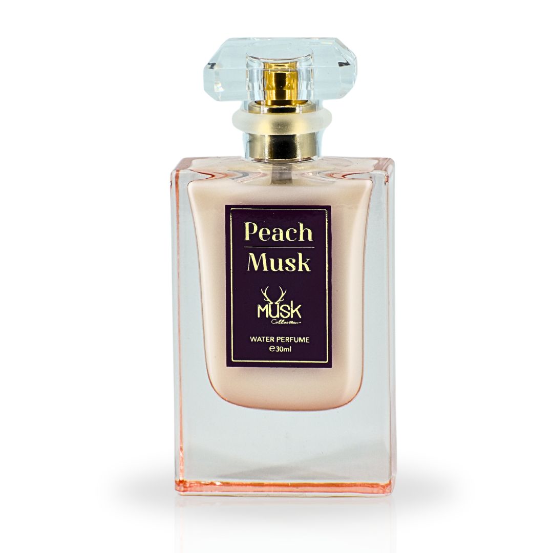 PEACH MUSK WATER PERFUME 30ML (1.01 OZ) By Hamidi | Indulge In Exquisite Blend Of Enchanting Aroma. - Intense Oud