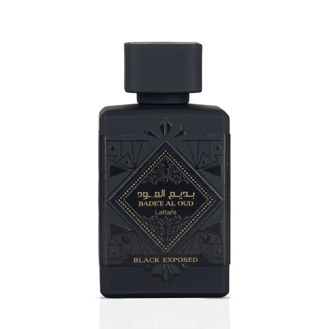 Bade'e Al Oud Black Exposed Eau de parfum Spray 100ml (3.4 oz) by Lattafa