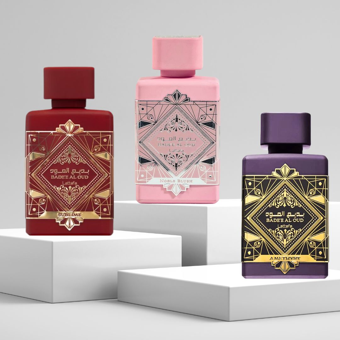 Bade'e Al Oud Noble Blush, Amethyst & Sublime Eau de Parfum