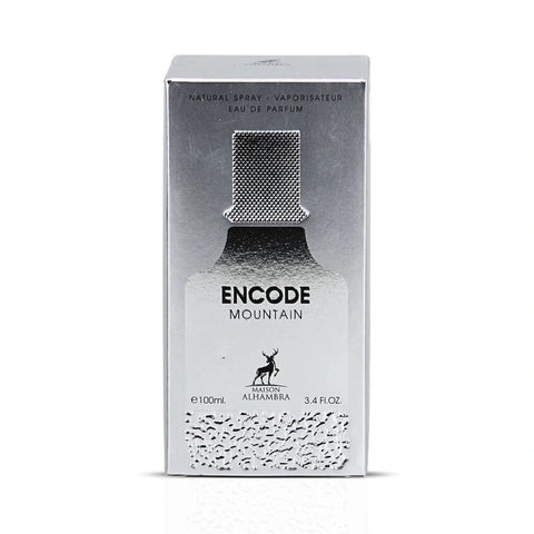 Encode Mountain Eau de Parfum Spray 100ml (3.4 oz) by Maison Alhambra | Masculine Edge With A Refined Finish - Intense Oud