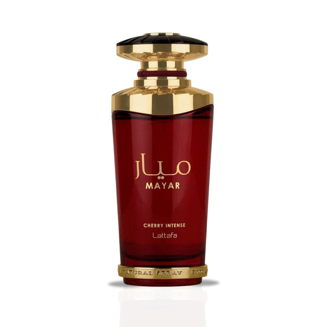 Lattafa Mayar Cherry Intense Eau de Parfum Spray 100ML (3.4 OZ) By Lattafa | Long Lasting, Fruity Sweetness With Rich, Warm Depth. - Intense Oud