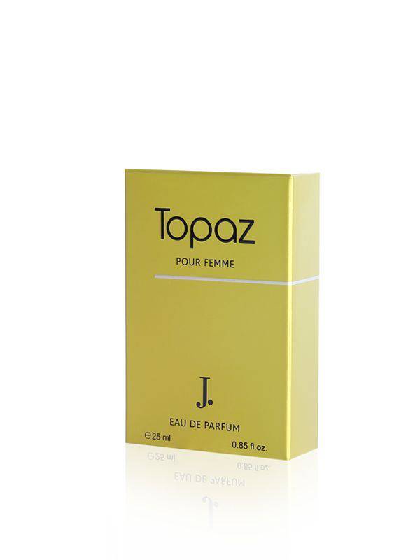 Topaz for Women EDP- 25 ML (0.85 oz) by Junaid jamshed - Intense oud