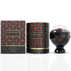 Souvenir Blooming Bliss & Souvenir Desert Rose Eau De Parfum Sprays 100ML (3.4 OZ) by Afnan | An Exotic Bundle of Creamy Vanilla, Coconut & Peach With Floral Elegance for a Luxurious Duo. - Intense Oud