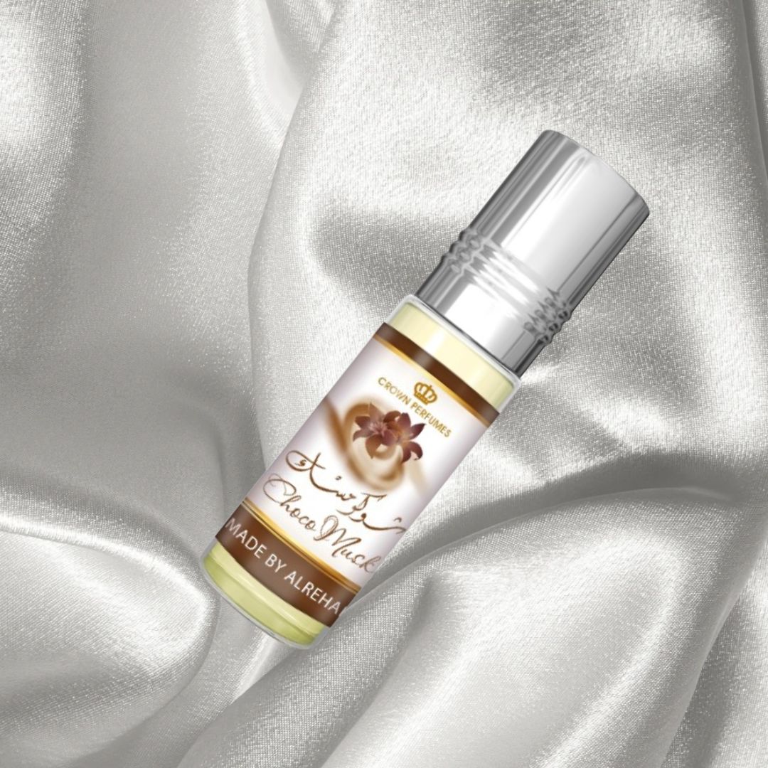 Choco Musk 6ml Perfume Oil by Al Rehab | Indulge in the irresistible blend of musk and chocolate. (PACK OF 3) - Intense Oud
