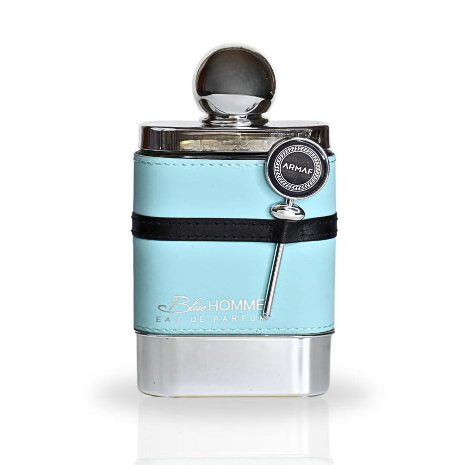 Blue Homme EDP Spray by Armaf, 100ML, featuring a luxurious, long-lasting aromatic scent in an elegant bottle.