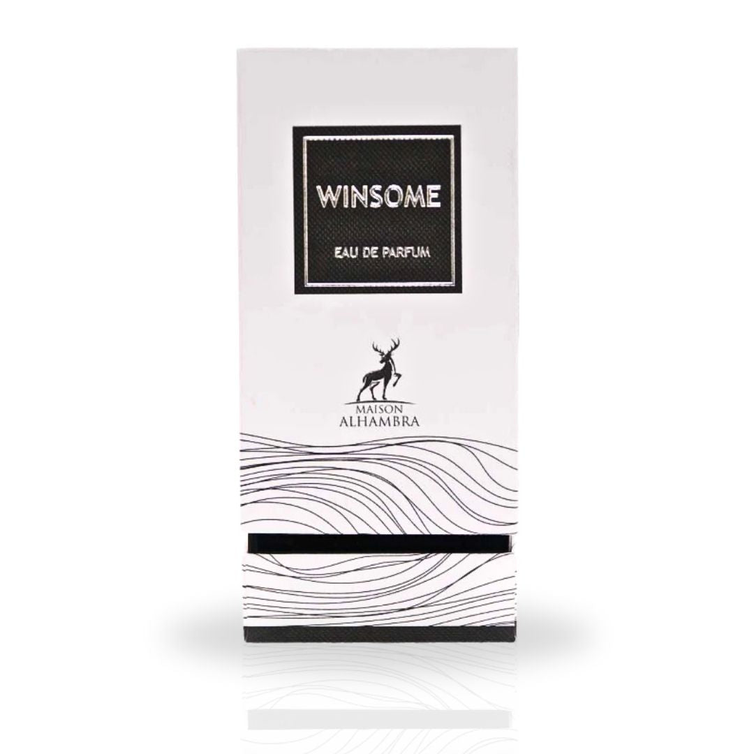 Winsome EDP Spray 90ML (3.04 OZ) by Maison Alhambra | Long Lasting, Woody, Floral, Sweet Fragrance. (Formerly: The Tux) - Intense Oud