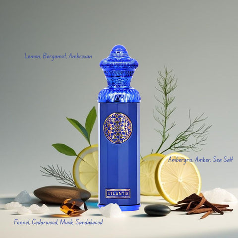 Atlantis Eau de Parfum Spray 140ml (4.7 oz) by Surrati (Auction) (Velvet Pouch)