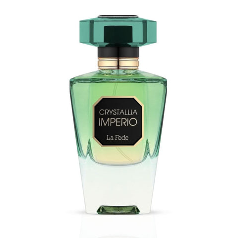 AUCTION La Fede Crystallia Imperio Eau de Parfum Spray 100ml (3.4 oz) by Khadlaj (Velvet Pouch)