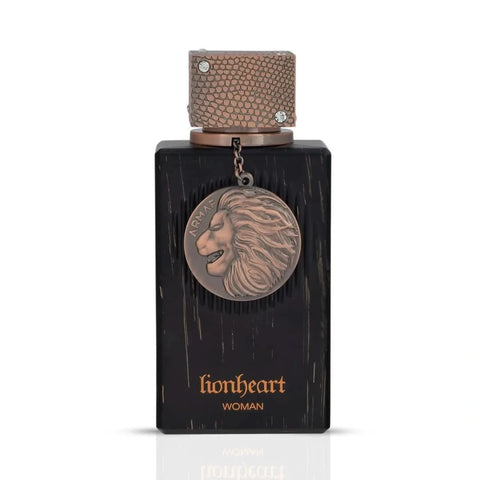 Armaf Club De Nuit Lionheart Woman Eau de Parfum spray 100ml with elegant bottle design and floral fragrance.
