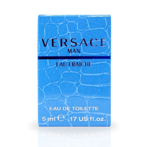 Versace Man Eau Fraiche Cologne EDT 5ML (0.17 OZ) by Versace | Long Lasting & Luxurious, Fragrance Miniatures. - Intense Oud