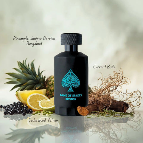 Game Of Spades Boston Parfum Spray 100ml (3.4 fl oz) by Jo Milano Paris - Intense Oud