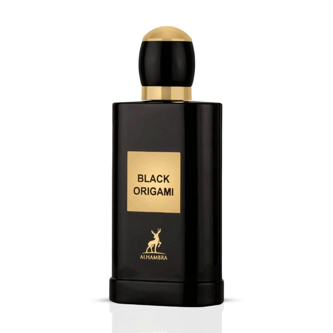 Black Origami Eau de Parfum Spray 100ml (3.4 oz) by Maison Alhambra