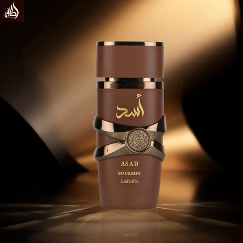 Asad & Asad Bourbon EDP Sprays 100ML (3.4 OZ) By Lattafa | Long Lasting, Spicy, Sweet & Indulgent. (APEX BUNDLE) - Intense Oud