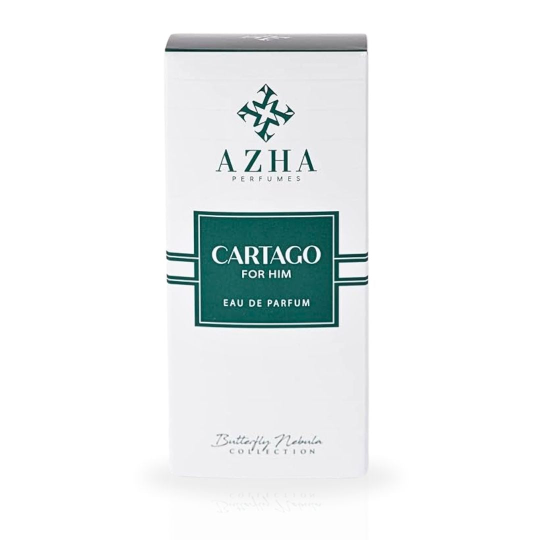 Cartago For Him EDP Spray 100ML (3.3 OZ) by Azha | Experience the Exotic Essence of This Enchanting Fragrance. - Intense Oud