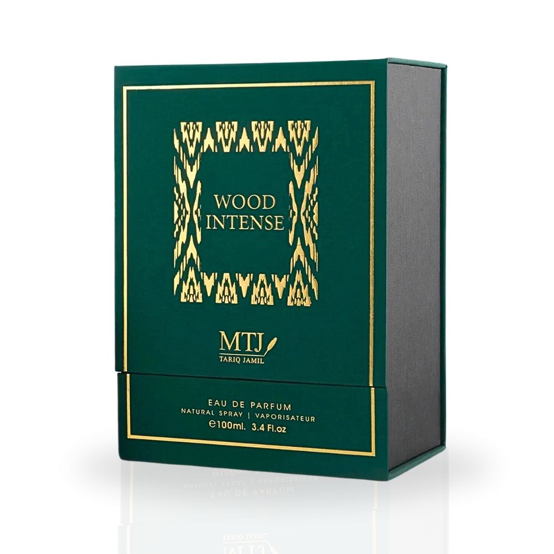 Wood Intense EDP Spray 100ML (3.4OZ) by MTJ | Long Lasting, Refreshing, Floral, Woody, Exquisite Unisex Scent. - Intense Oud