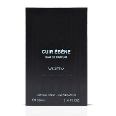 Cuir Ebene Eau De Parfum Spray 100ML (3.4 OZ) by Vurv | A Bold Blend of Sweet Raspberry, Rich Saffron, and Leathery Warmth. - Intense Oud