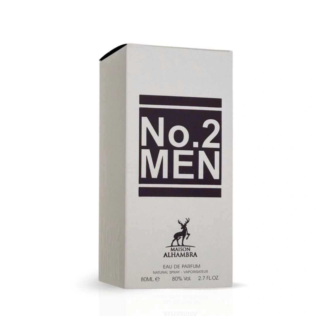香水(男性用) Maison Alhambra Perfumes 2 bottles Maison Alhambra No. 2 Men EDP 80ml