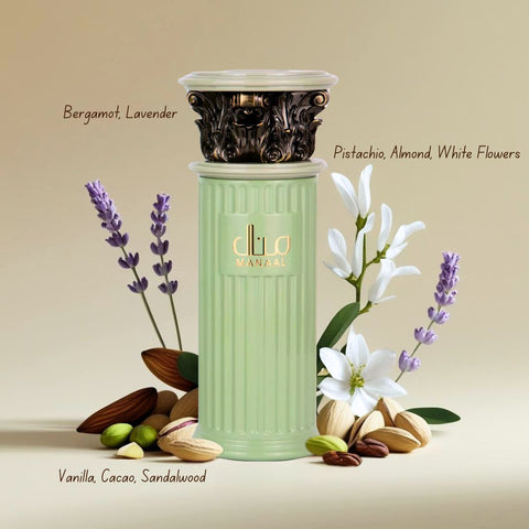Manaal by Ard Al Zaafaran & Nada Whimsical By Paris Corner Eau De Parfum Spray 100ml (3.4 oz) (Bundle)