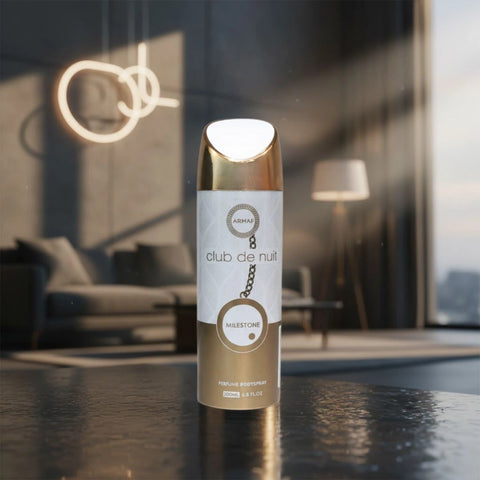 Club De Nuit Milestone Deodorant Spray 200ml (6.8 oz) by Armaf - Intense Oud
