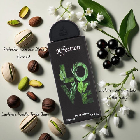 Lattafa Pride Affection 3-Piece Eau de Parfum Gift Set | Nutty Indulgence, Floral Creaminess, Vanilla-Kissed Embrace (Gift Set) - Intense Oud