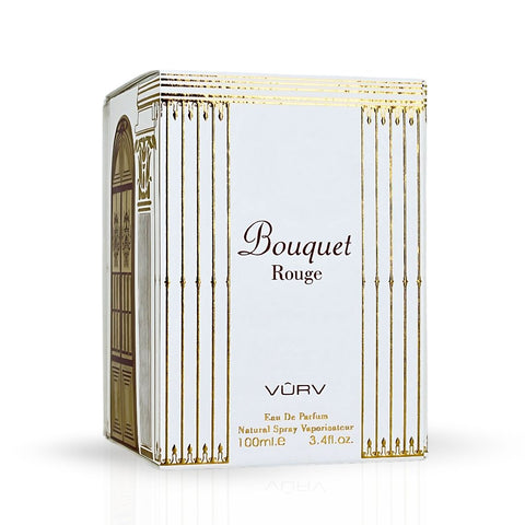 Bouquet Rouge Eau De Parfum Spray 100ML (3.4 OZ) By Vurv | An Exotic, Spicy Blend Of Saffron, Amberwood & Cedar For A Bold Scent With Woody Depth. - Intense Oud