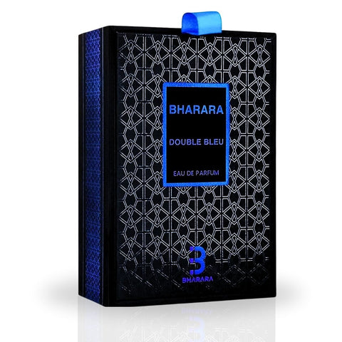 Bharara Double Bleu Pour Homme EDP Spray 100ML (3.4 OZ) by BHARARA | Long Lasting, Fresh, Aquatic, Masculine Scents. - Intense Oud