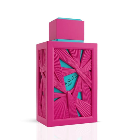AUCTION Knots Candy Eau de Parfum Spray 100ml (3.4 oz) by Aura by Aura (Velvet Pouch)