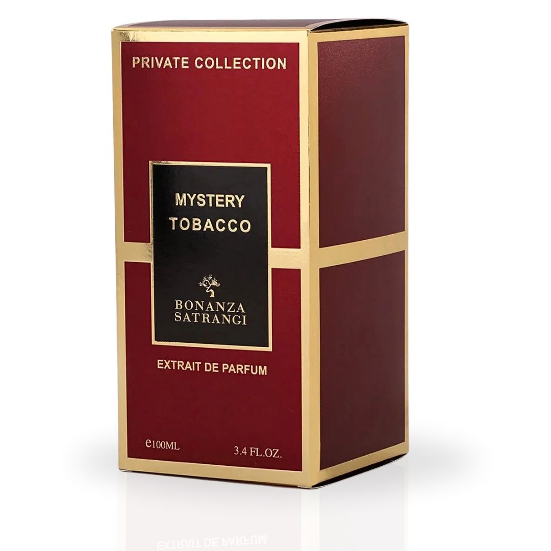 Mystery Tobaco EDP Spray 100ML (3.4 OZ) by Bonanza Satrangi | Long Lasting, Bold, Opulent, Woody, Luxurious Fragrances. - Intense Oud