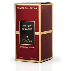 Mystery Tobaco EDP Spray 100ML (3.4 OZ) by Bonanza Satrangi | Long Lasting, Bold, Opulent, Woody, Luxurious Fragrances. - Intense Oud